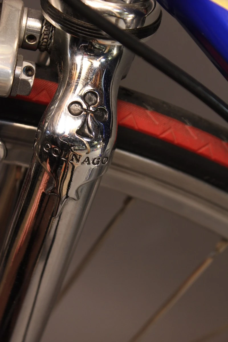 1995 NOS 51cm Colnago Master Light Art Decor! Campagnolo Racing T / Record 8-speed Rare Parts