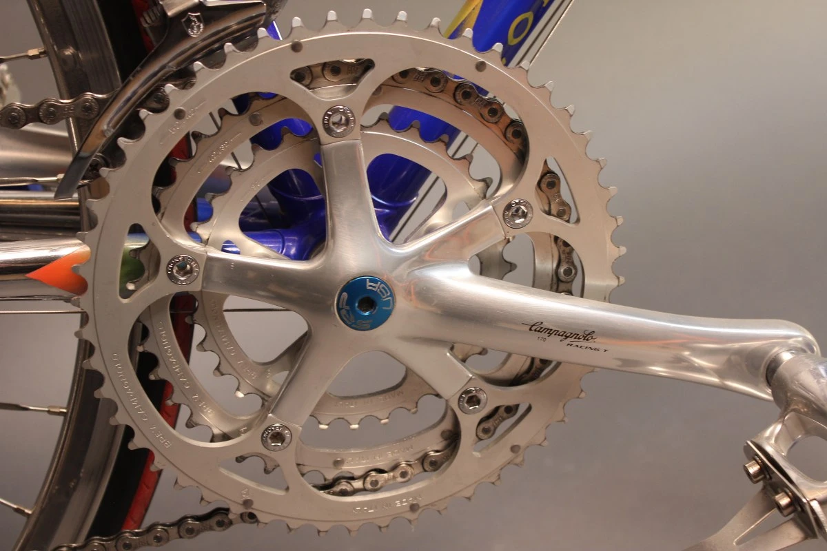 1995 NOS 51cm Colnago Master Light Art Decor! Campagnolo Racing T / Record 8-speed Rare Parts