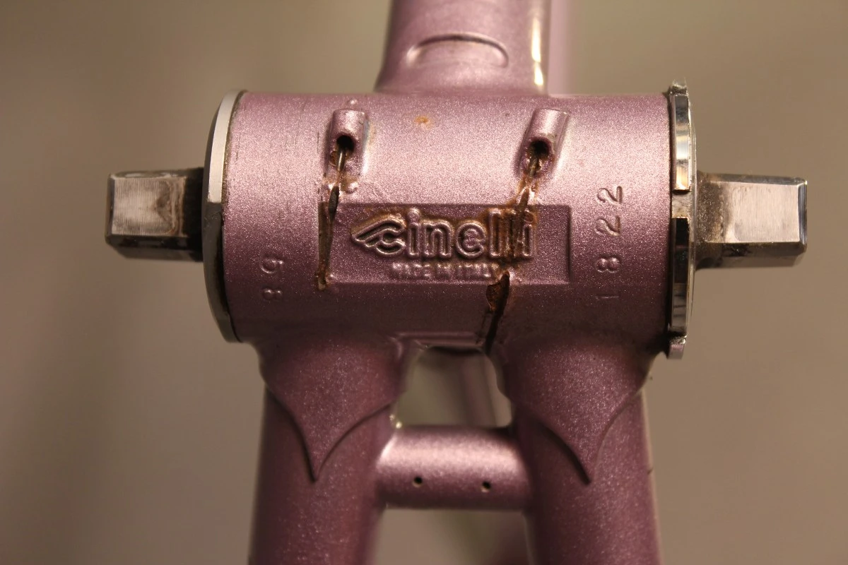 Dave Moulton Fuso FR1 Frame & Fork: 58cm (c-t) Columbus SL C-Record Headset