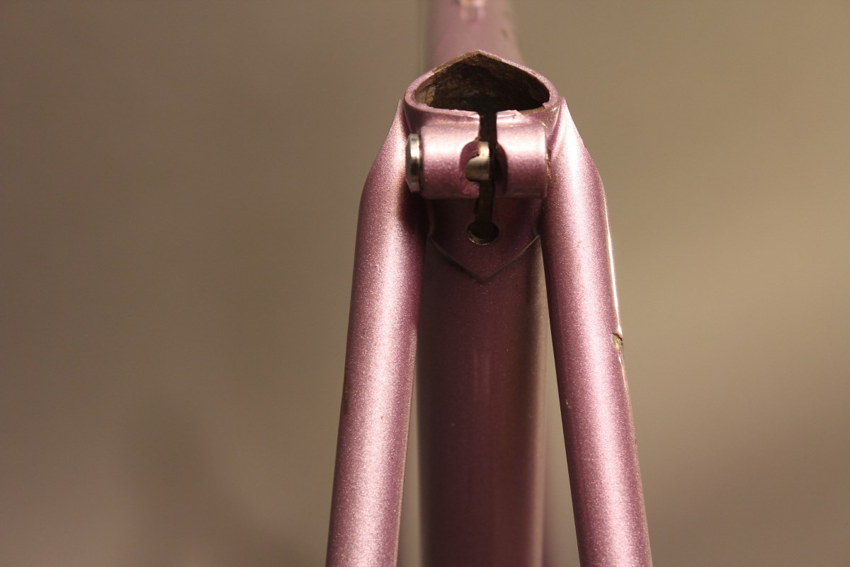 Dave Moulton Fuso FR1 Frame & Fork: 58cm (c-t) Columbus SL C-Record Headset