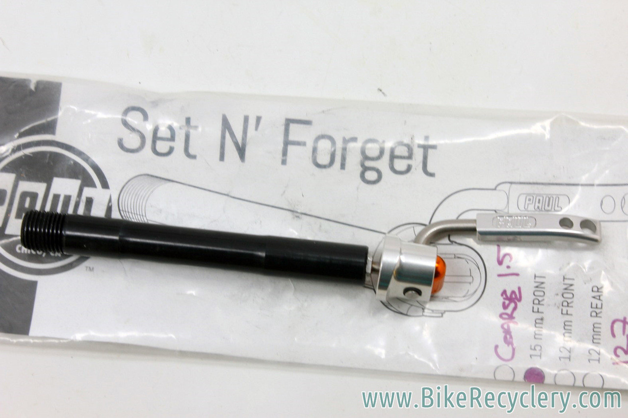 Paul Component Set N' Forget Thru Axle: Front 15mm x x 127mm1