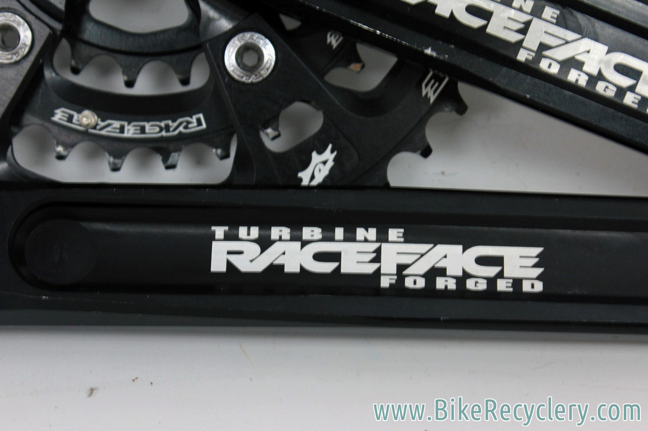 Race Face Turbine Crankset: Black - 94/58mm - 44/32/22t Triple