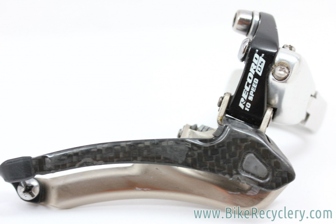 Dérailleur Avant Campagnolo Record 34,9 Mm - 10 Vitesses - Tirage Bas - Occasion