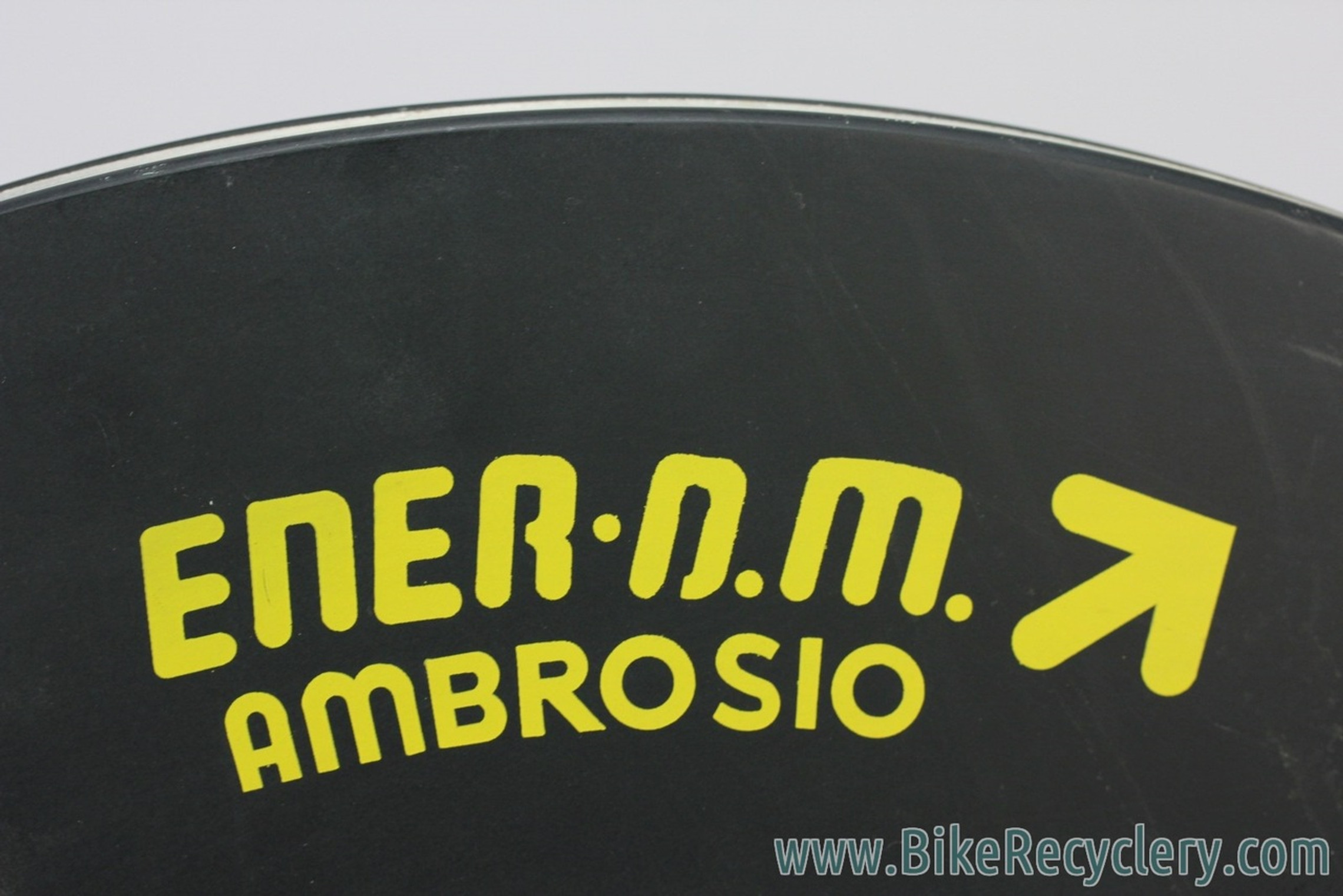 Ambrosio Ener-n.m. Mod Record Francesco Moser Hour Record Lenticular Disc Wheel: Fiberglass (for display only)