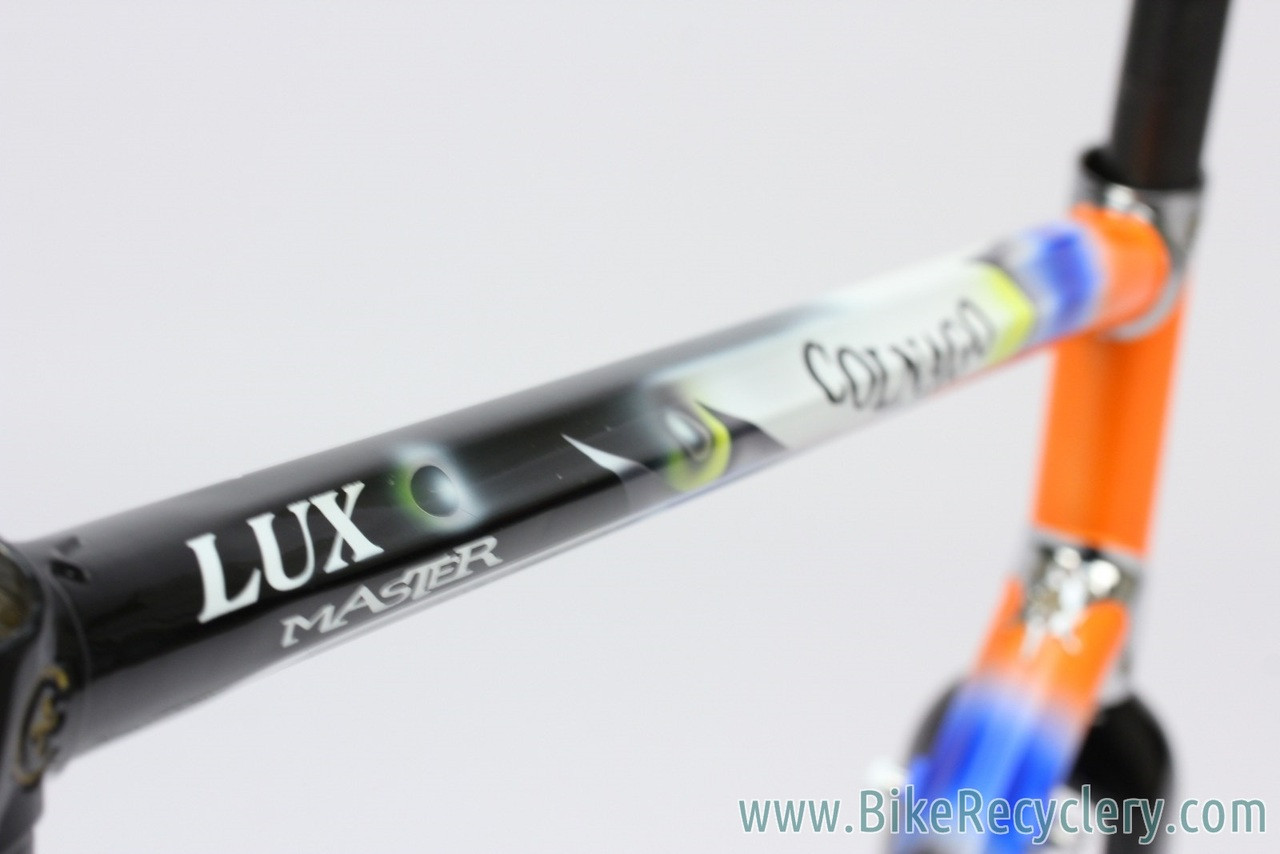 2000's Colnago Master Lux Frame/ Force Carbon Fork: 57cm - Blue/Orange Art Decor (Almost New Trainer Miles Only)