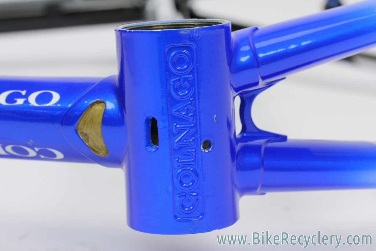2000's Colnago Master Lux Frame/ Force Carbon Fork: 57cm - Blue/Orange Art Decor (Almost New Trainer Miles Only)