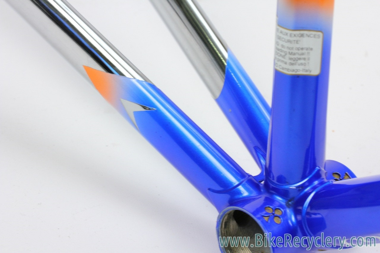 2000's Colnago Master Lux Frame/ Force Carbon Fork: 57cm - Blue/Orange Art Decor (Almost New Trainer Miles Only)