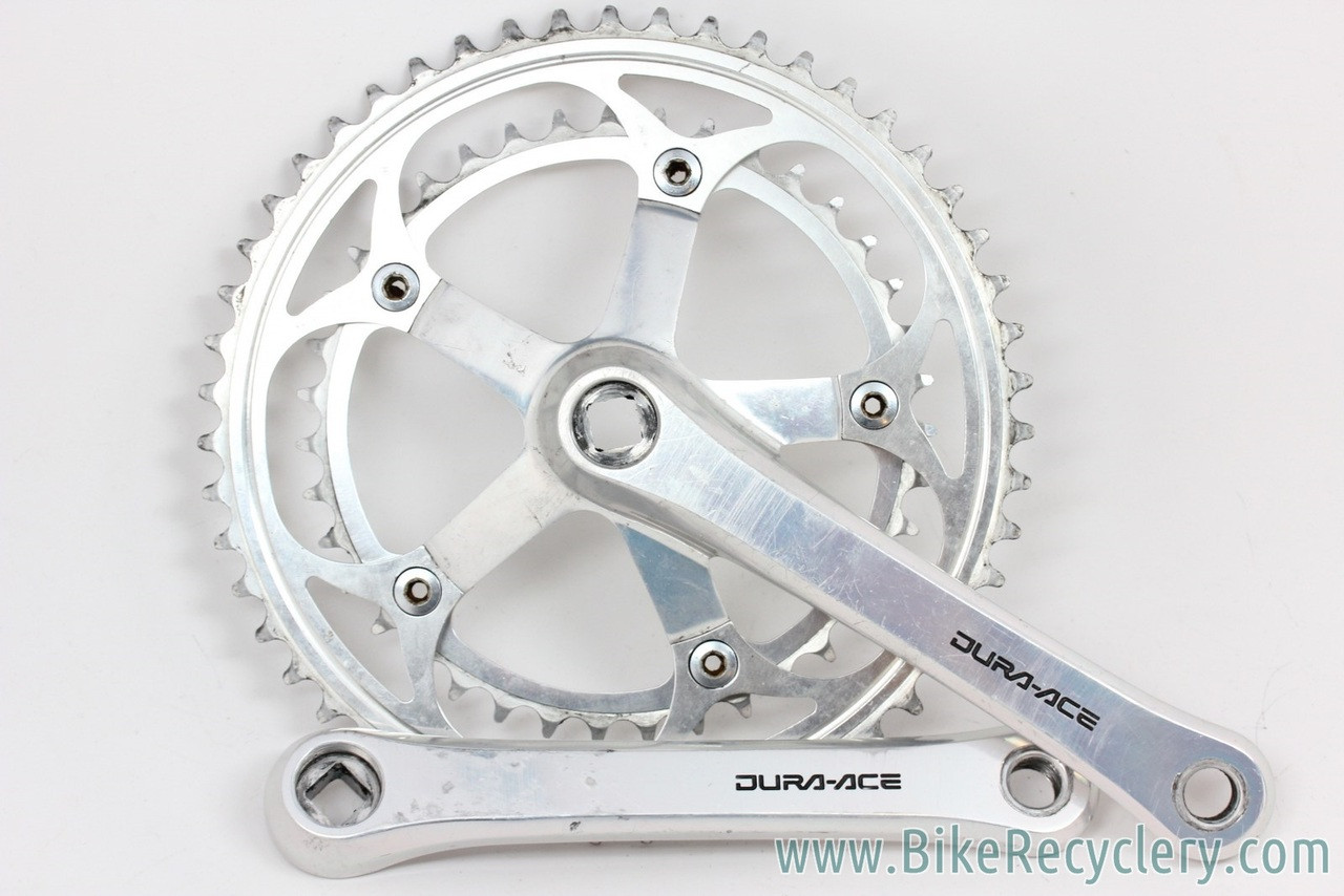 Shimano Dura Ace FC-7402 Crankset: 172.5mm - 51/39t - Bike Recyclery