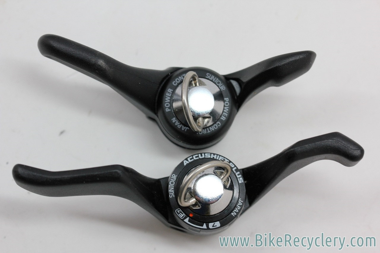 Suntour Command Butterfly Shifter LOT: 4 Shifters - Missing Clamp Parts ...