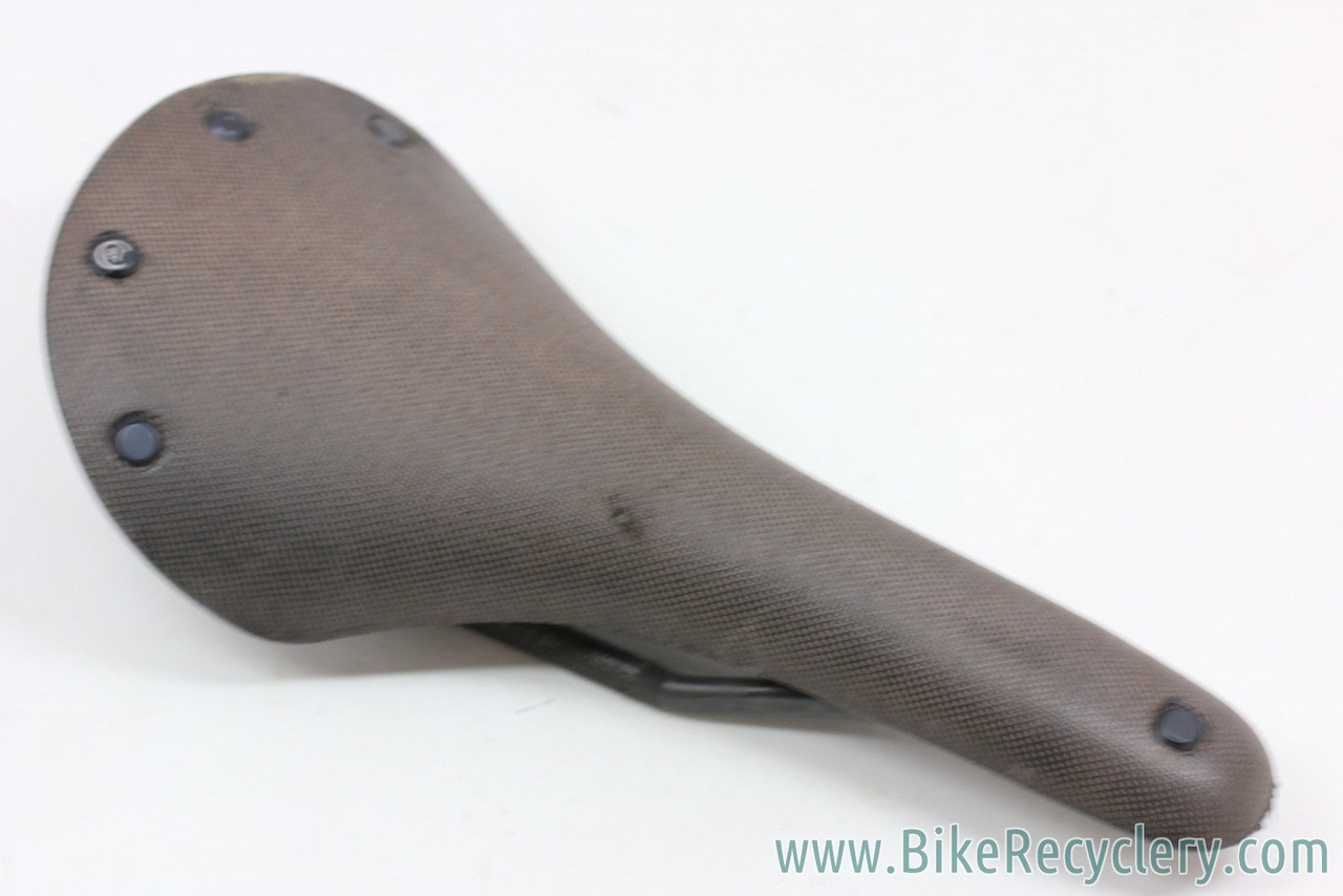 Brooks Cambium C13 Saddle: 132mm - Braided Carbon Rails - Black