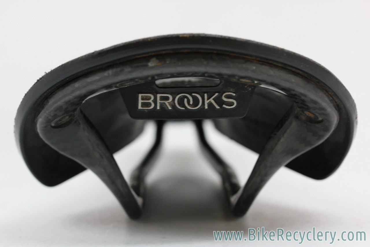Brooks Cambium C13 Saddle: 132mm - Braided Carbon Rails - Black