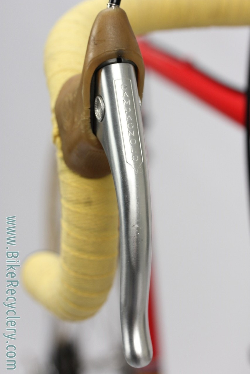 1978 Pogliaghi Italcorse Road Bike: ORIGINAL PAINT - 56cm - Campagnolo Nuovo Record - Fully Chromed Stays/Fork  (Original Show Bike Condition)