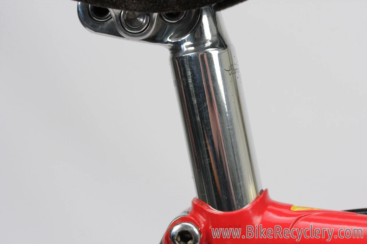 1978 Pogliaghi Italcorse Road Bike: ORIGINAL PAINT - 56cm - Campagnolo Nuovo Record - Fully Chromed Stays/Fork  (Original Show Bike Condition)