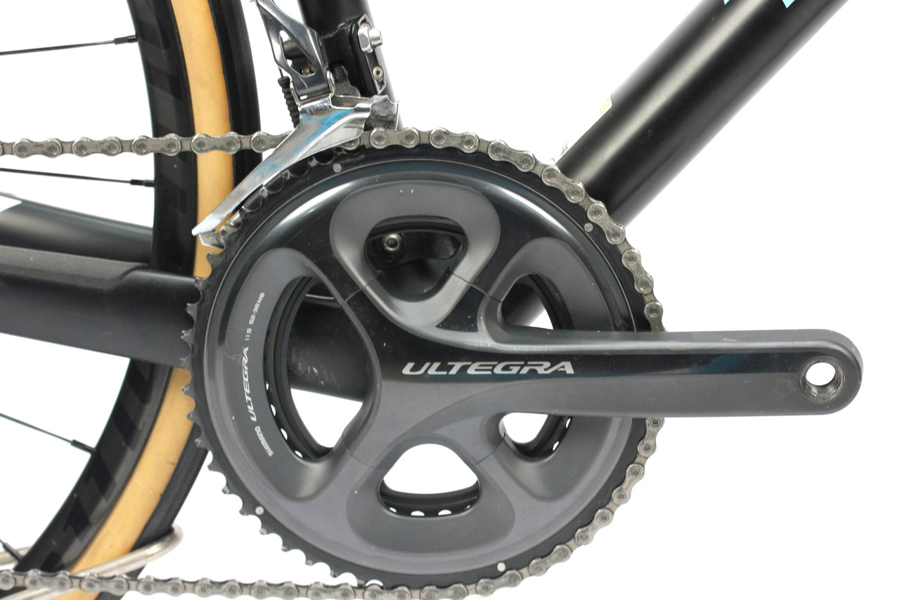 2016 Trek Boone 9 Carbon CX Bike: 56cm - Niner Carbon Wheels (>100 mi) - ZIPP Bars - Ultegra 11sp Hydraulic Disc - 17.4 lbs - Custom Art