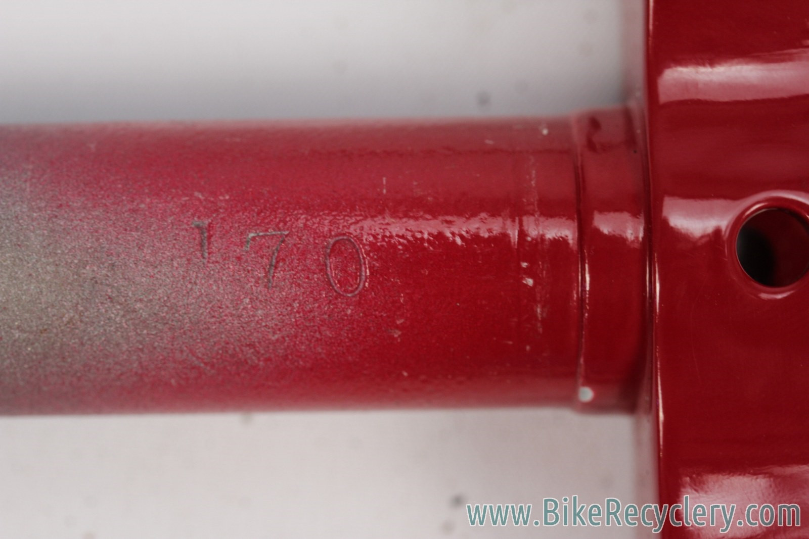 1938 Hetchins Brilliant Frame & Fork: Fresh Restoration - 57cm - Vibrant Curly Stays - Maroon - Pre War - Unbuilt Show Worthy