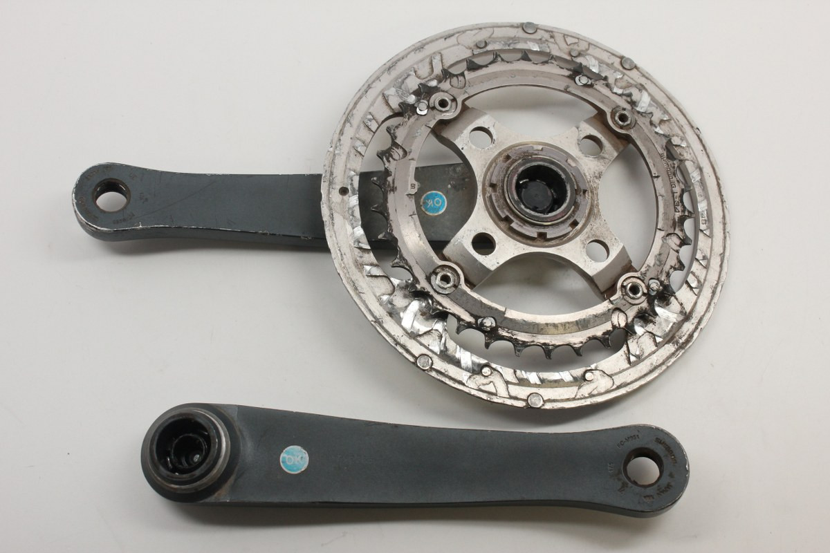Shimano XTR FC-M950 / M951 Crankset: Shimano Bash Ring Spider 