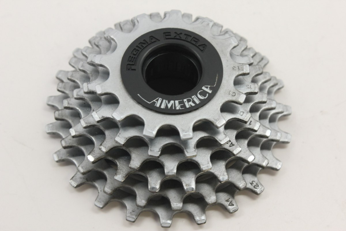 Regina Extra America 6 Speed Freewheel: Tin, 50 Miles! 13-23t