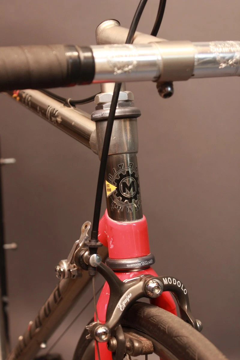 1991 Miyata Team Tianium Road Bike: 54cm, Campagnolo Nuovo Record / Modolo RARE