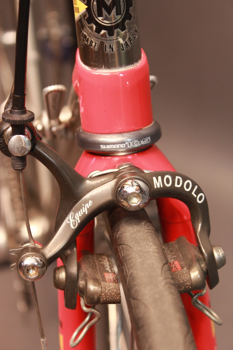 1991 Miyata Team Tianium Road Bike: 54cm, Campagnolo Nuovo Record / Modolo RARE