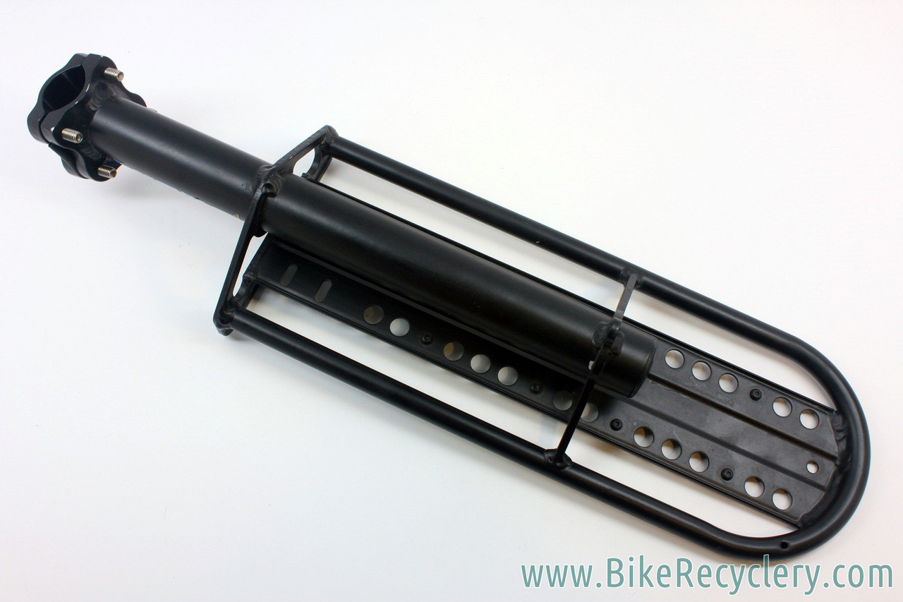 Delta Beam Rear Pannier Rack: Seatpost Mount Clamp on - Black (Mint ...