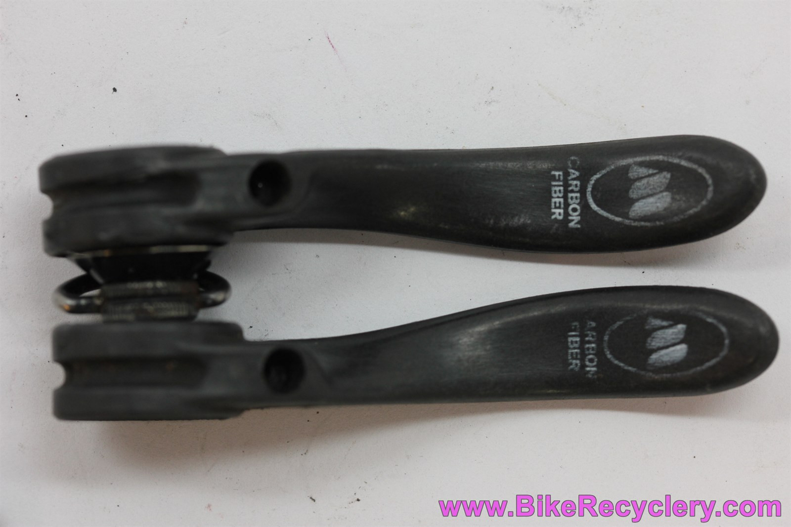 Modolo Kronos Carbon Downtube Shifters: Black - 35g (EXC) - Bike