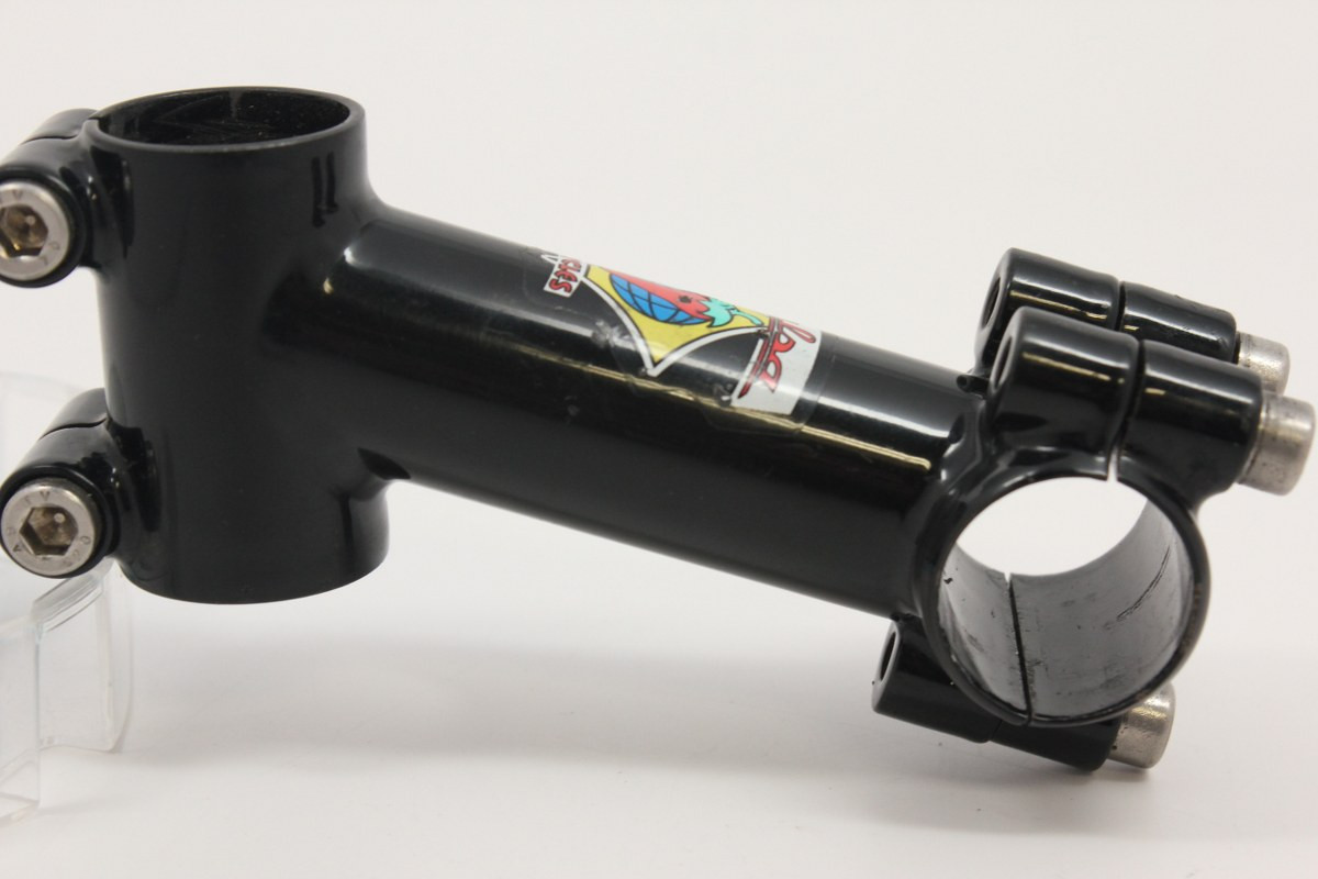 RARE Custom Salsa Track Stem: 3-Bolt Clamp! 90mm x 26.0, Big Drop