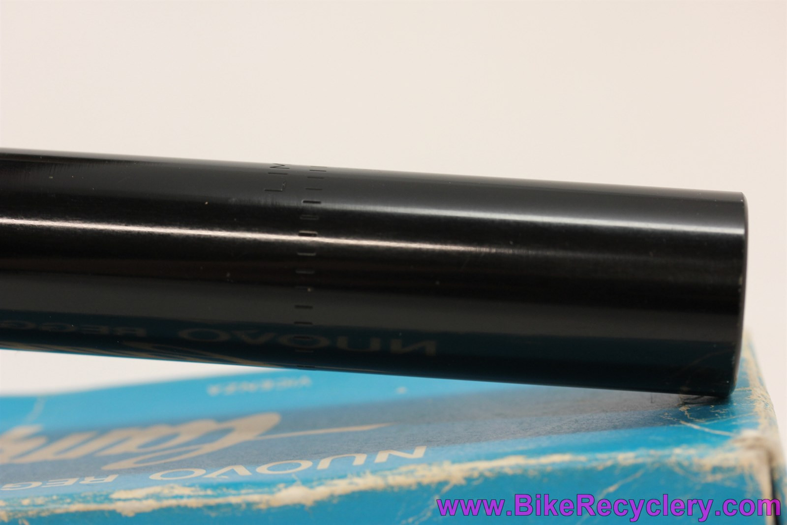NIB/NOS Campagnolo Super Record Noir Fluted Seatpost: 27.2mm - Rare