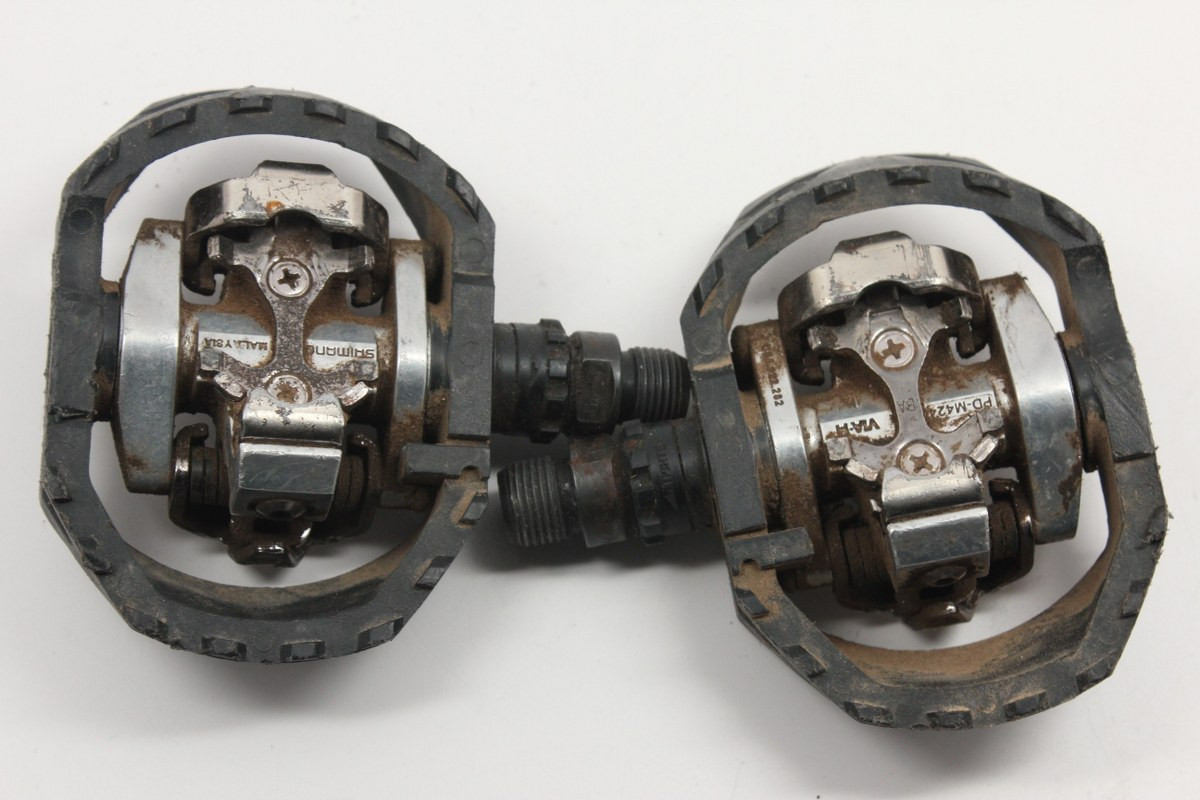 Shimano Pd Spd M424 Shimano SPD PD-M424 Clipless Pedals W/large