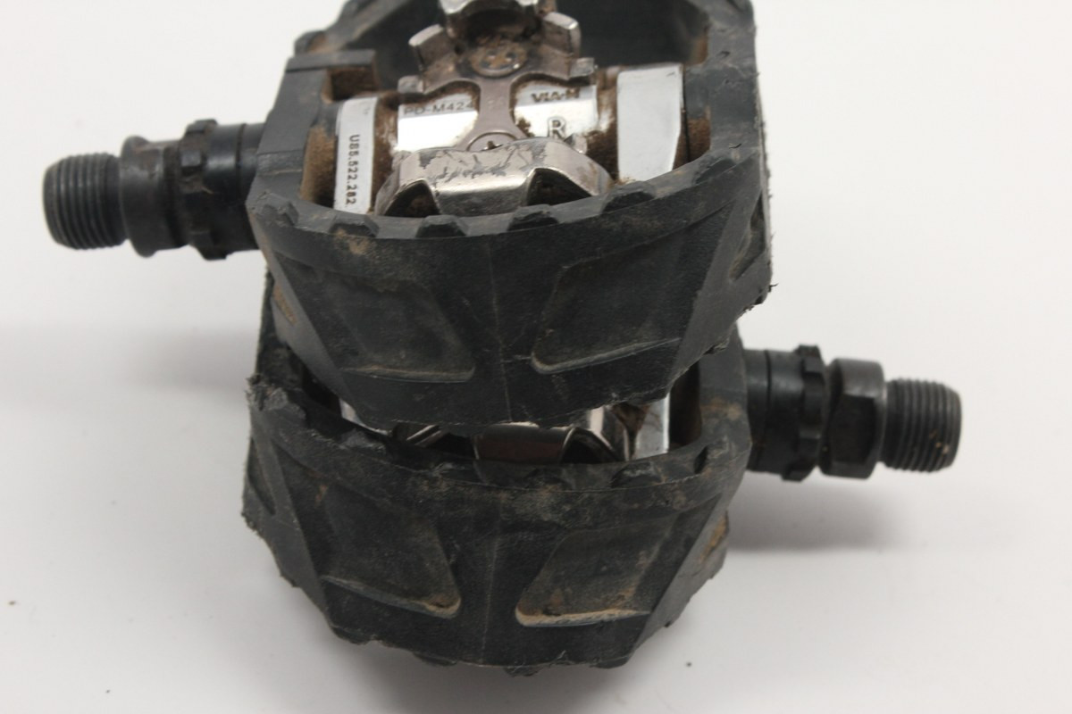 Clipless Pedals Spd M424 Shimano SPD PD-M424 Clipless Pedals W