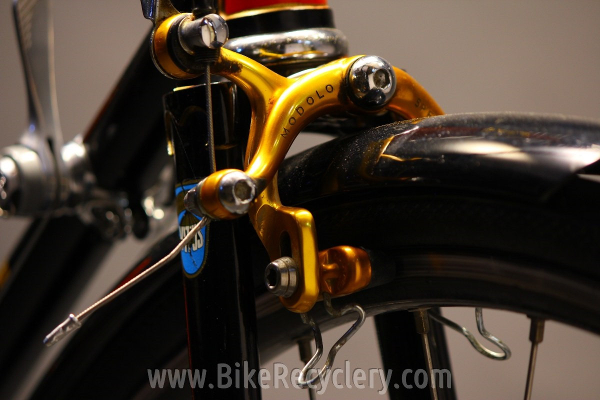 1979 Motobecane Grand Jubilee Touring Bike: 57cm, Fenders, Dura Ace / 600, Modolo Gold, Black/Red, Lugged Steel