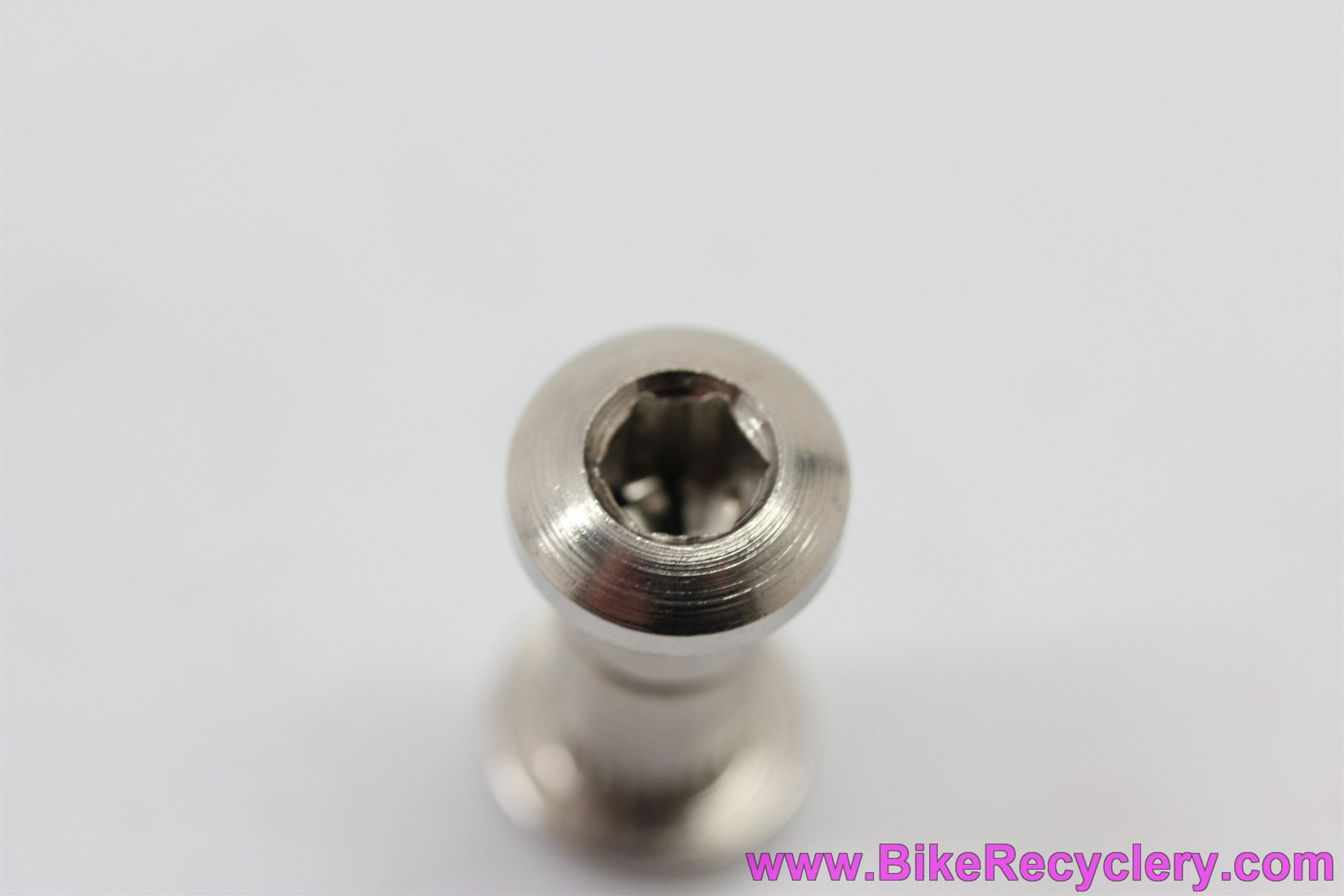 NOS Titanium(?) Seatpost Binder Bolt Gold Tint 14mm Minimum Inner