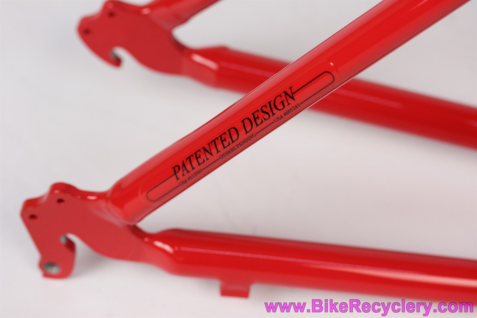 1989 Cannondale Red Shred SM-900 Frame & Fork: 20" - Fresh Restoration @ Dave Wilkins - Fender/Rack Mounts - 3.0 Series (MINT 0 Miles)