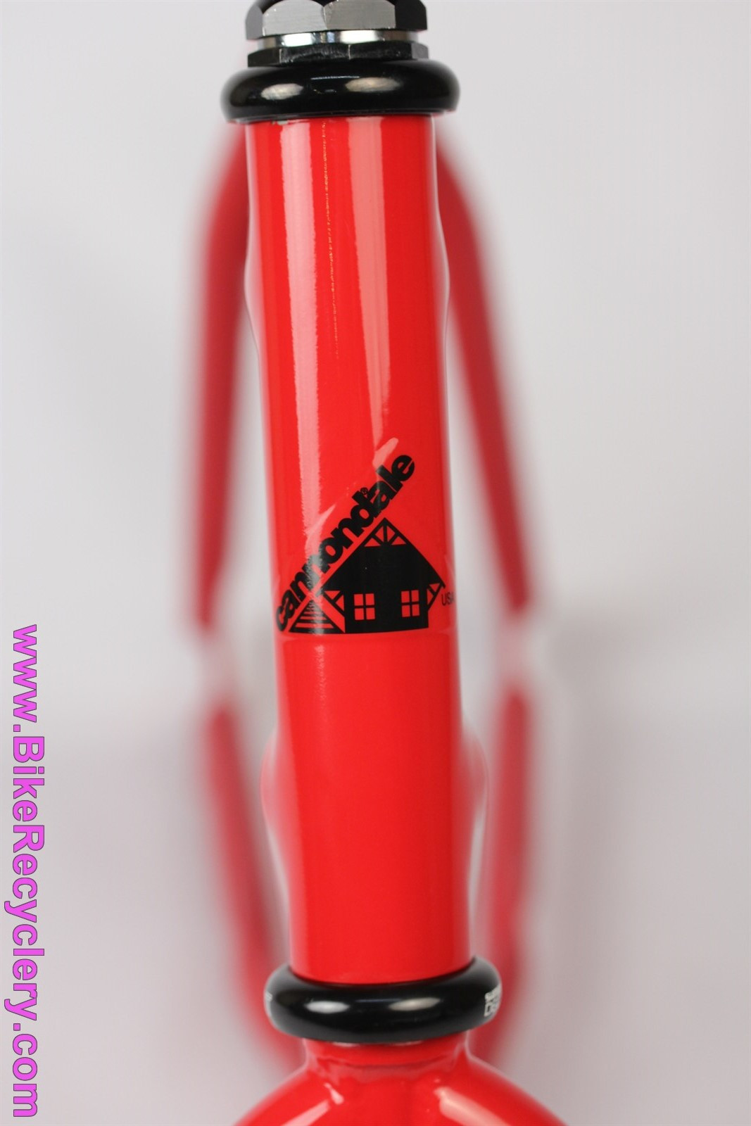 1989 Cannondale Red Shred SM-900 Frame & Fork: 20" - Fresh Restoration @ Dave Wilkins - Fender/Rack Mounts - 3.0 Series (MINT 0 Miles)