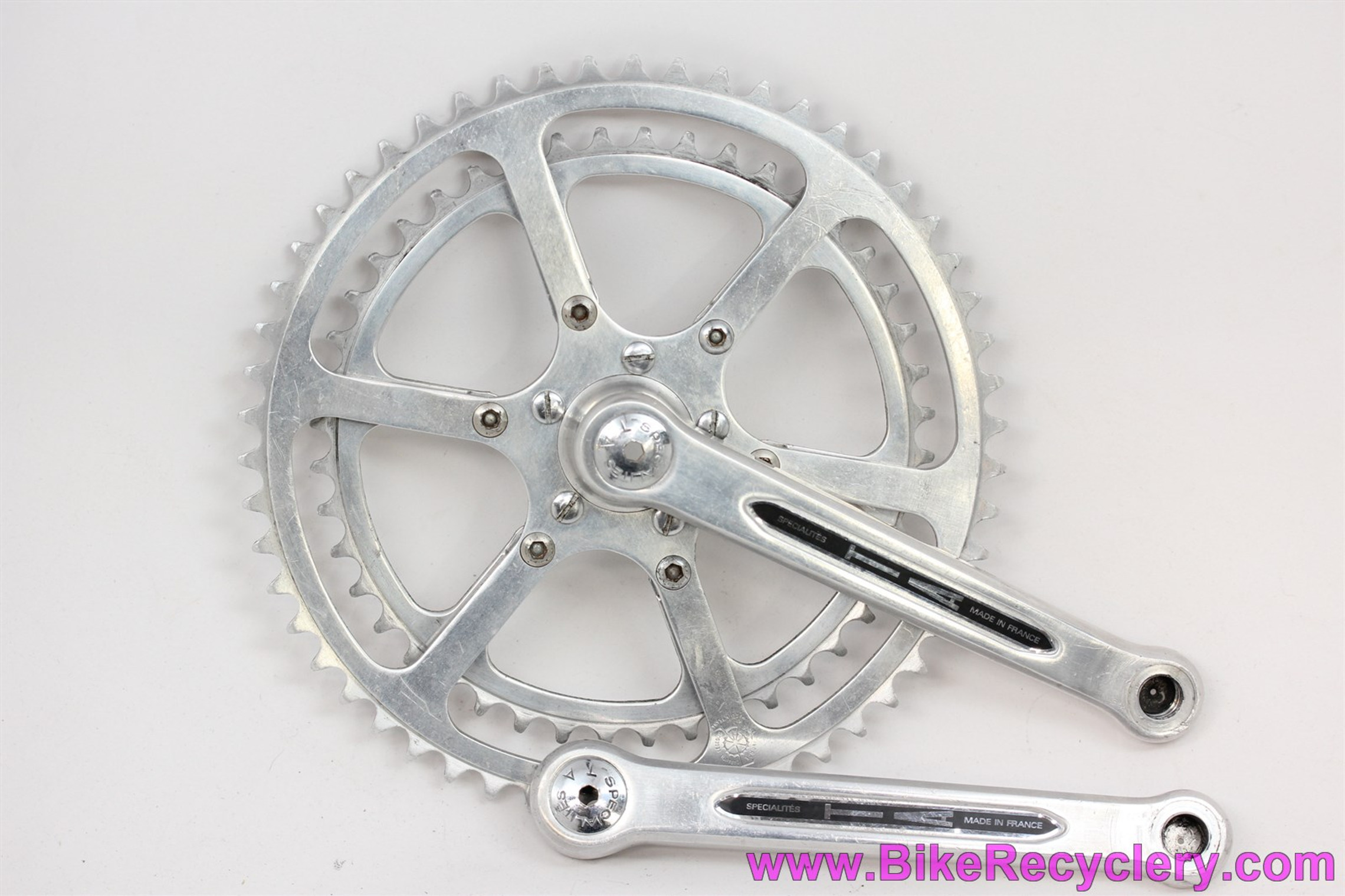 Specialties TA Pro 5 Vis Cyclotouriste Crankset: Capped Pedal Holes Early  Version - 170mm x 54/44T Double - English (Near Mint+ Low Miles) - Bike  Recyclery