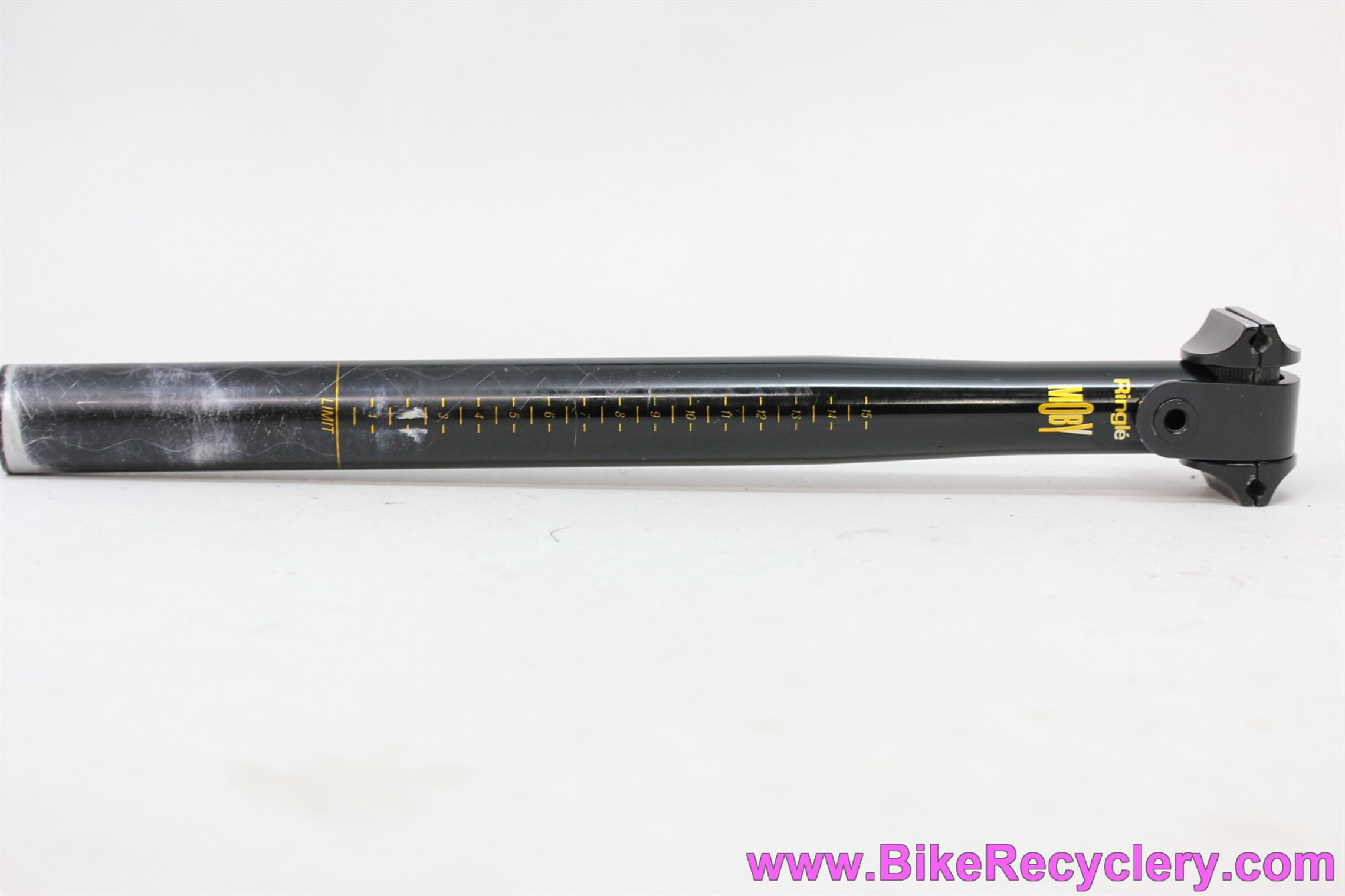 カスタム　Ringle MOBY シートポスト ブルー 90年代 ビンテージ カスタム Ringle MOBY シートポスト ブルー 90年代 ビンテージ