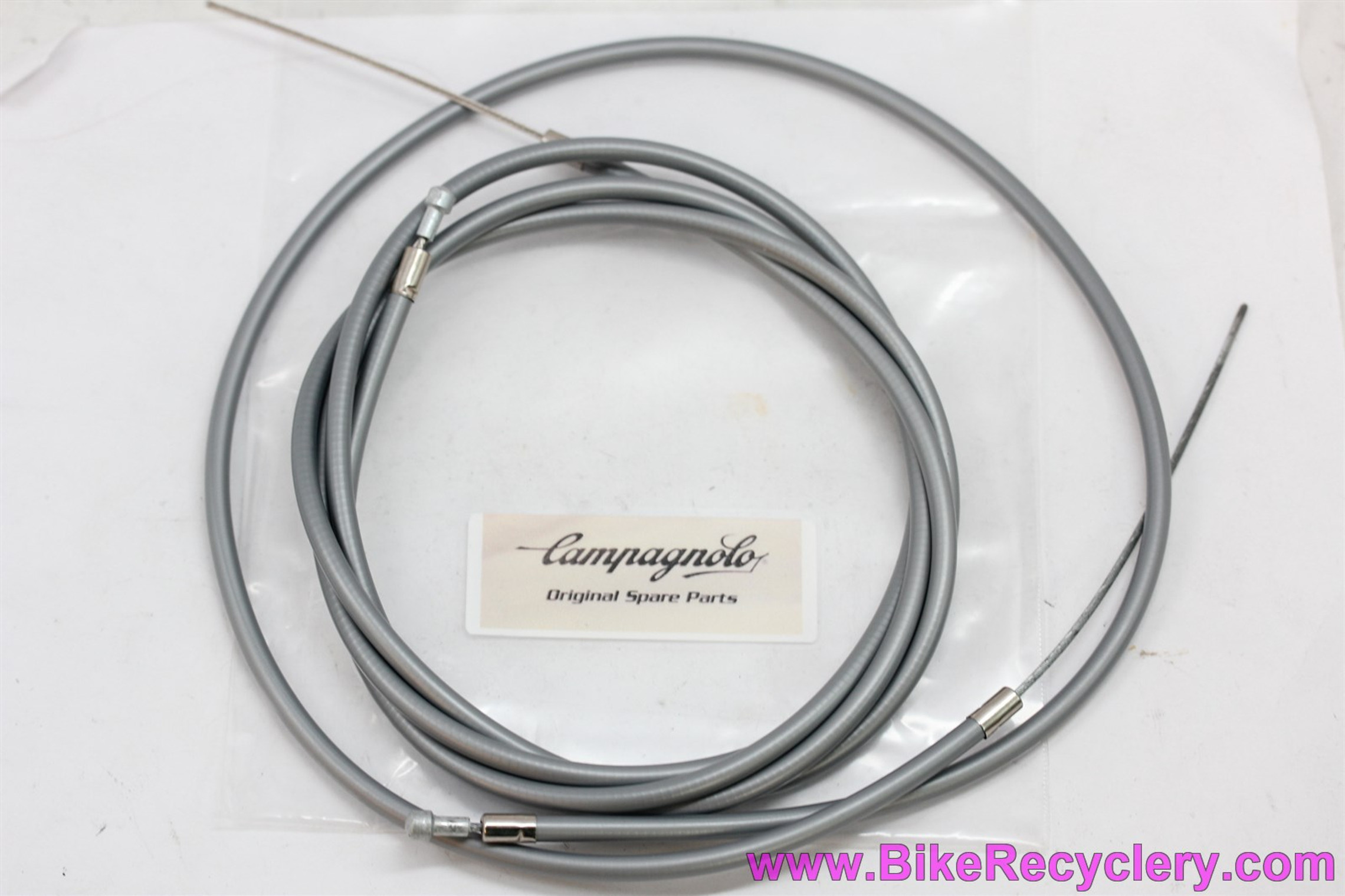Vintage Campagnolo Front And Rear Brake Cable With Housing NOS 
