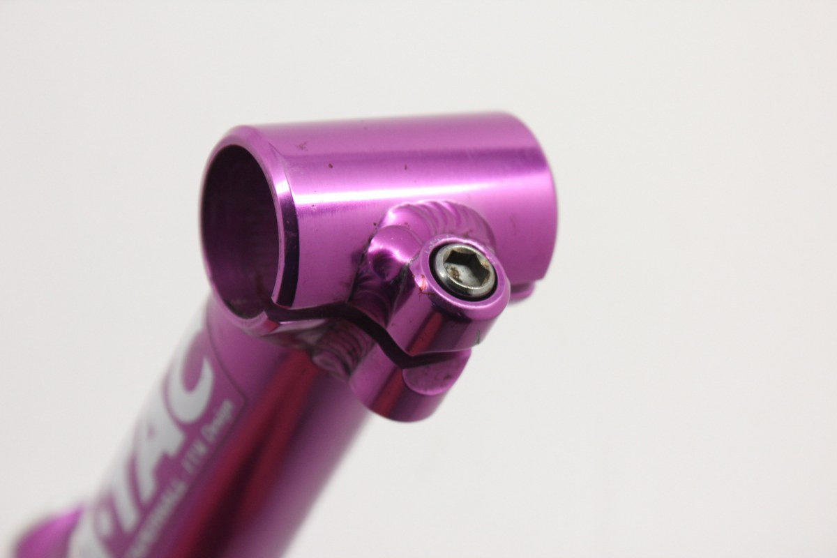Answer A-TAC Quill Stem: 1990's Anodized 3DV Purple, 150mm x 25.4