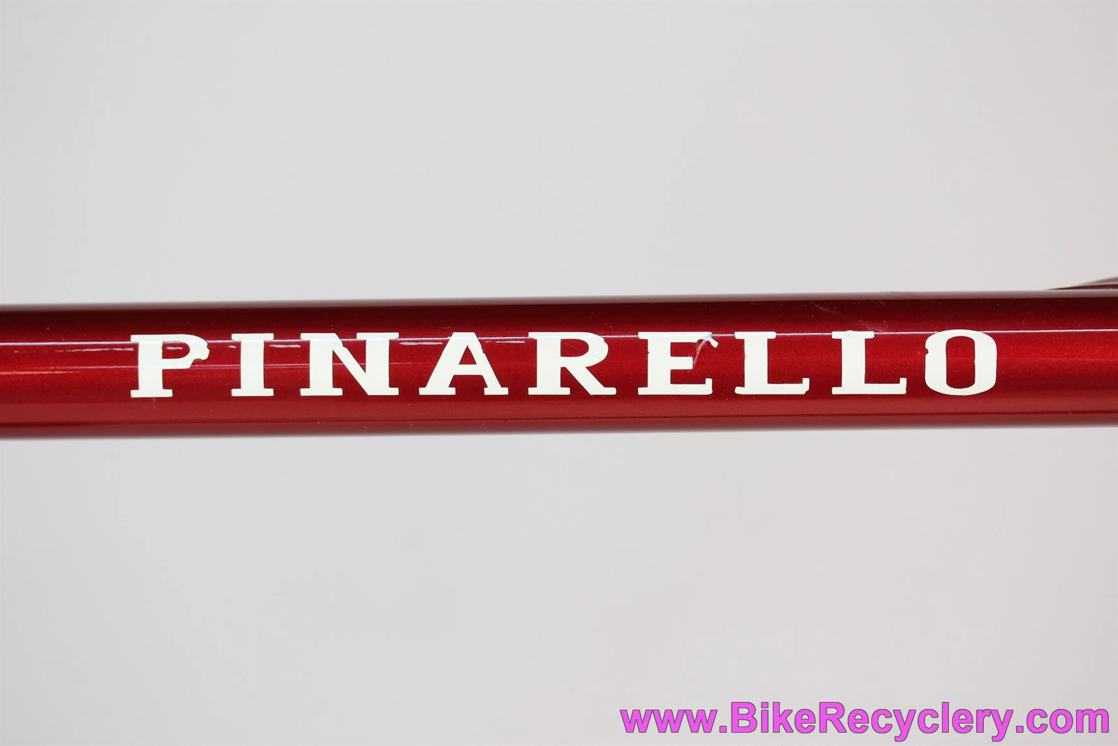 1985 Pinarello Montello Road Bike: 56cm - Nuovo/Super Record - Team Red & Chrome - Columbus SLX - High Flange - OMAS (EXC+ Original Paint)