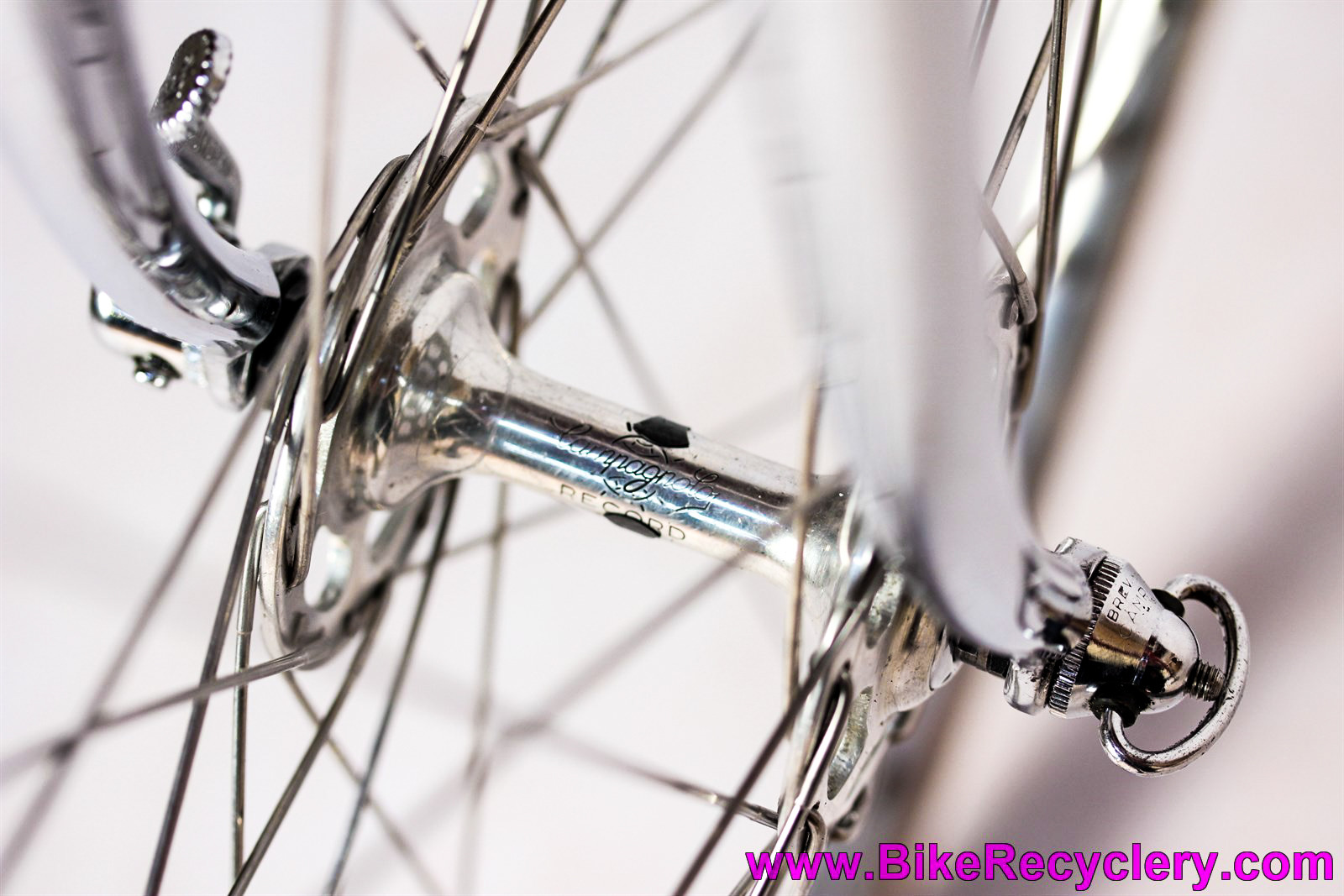 1985 Pinarello Montello Road Bike: 56cm - Nuovo/Super Record - Team Red & Chrome - Columbus SLX - High Flange - OMAS (EXC+ Original Paint)