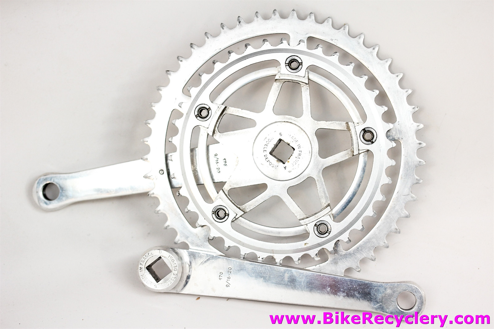 Stronglight 93 SC Super Competition Crankset: 170mm x 48/38t
