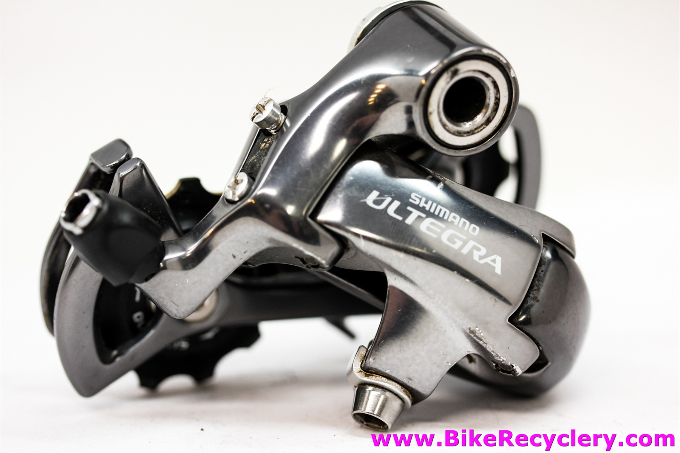 Shimano Ultegra SL RD-6600 10-speed Rear Derailleur: GS Short Cage - Ice  Gray (EXC)