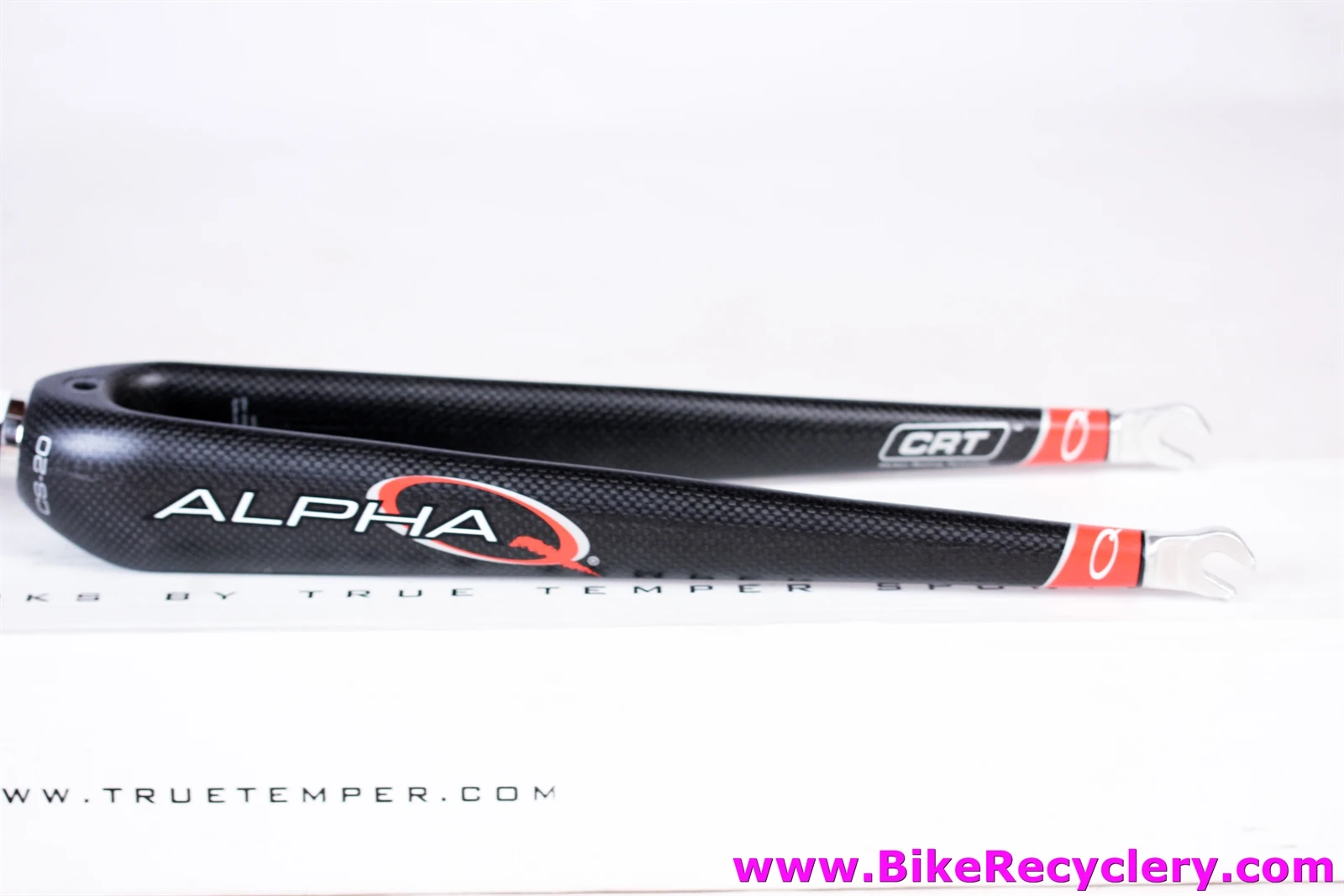 True Temper Alpha Q CS-20 CRT Carbon Road Fork: 700c - 1 1/8 