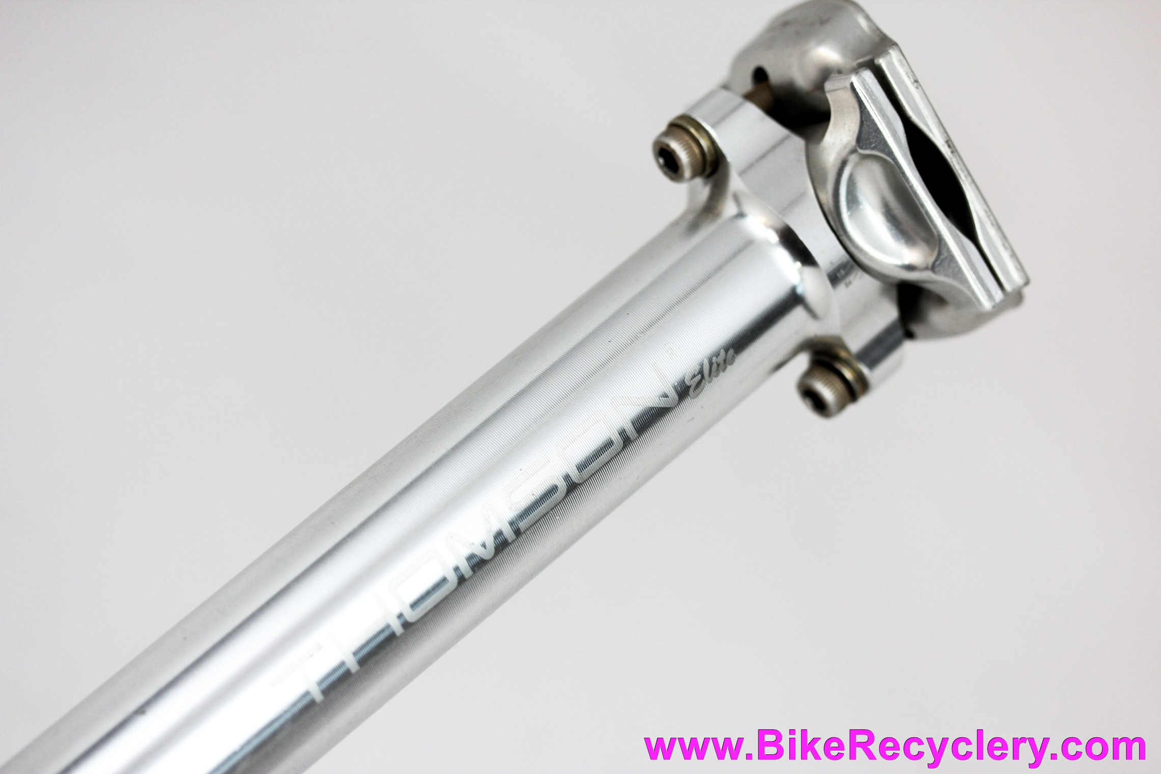 Thomson Elite Seatback Seatpost: 27.2mm x 330mm- Zero Setback - Silver (New  Take-off)