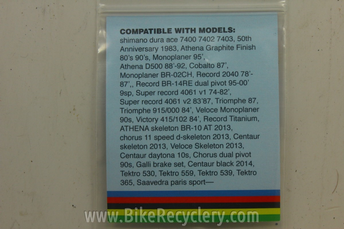 Barrel Adjuster O-Rings: Campagnolo / Suntour / Dura Ace - White/Red/Blue/Green