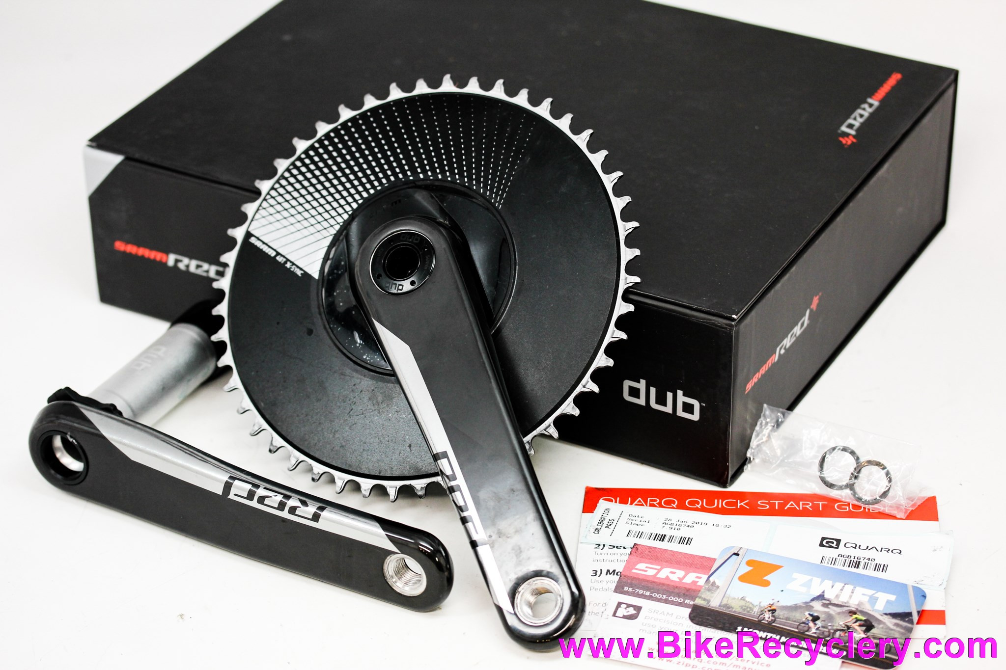 SRAM RED AXS 1X AERO DUB CRANKSET: FC-RED-1-D1 170mm x 48t