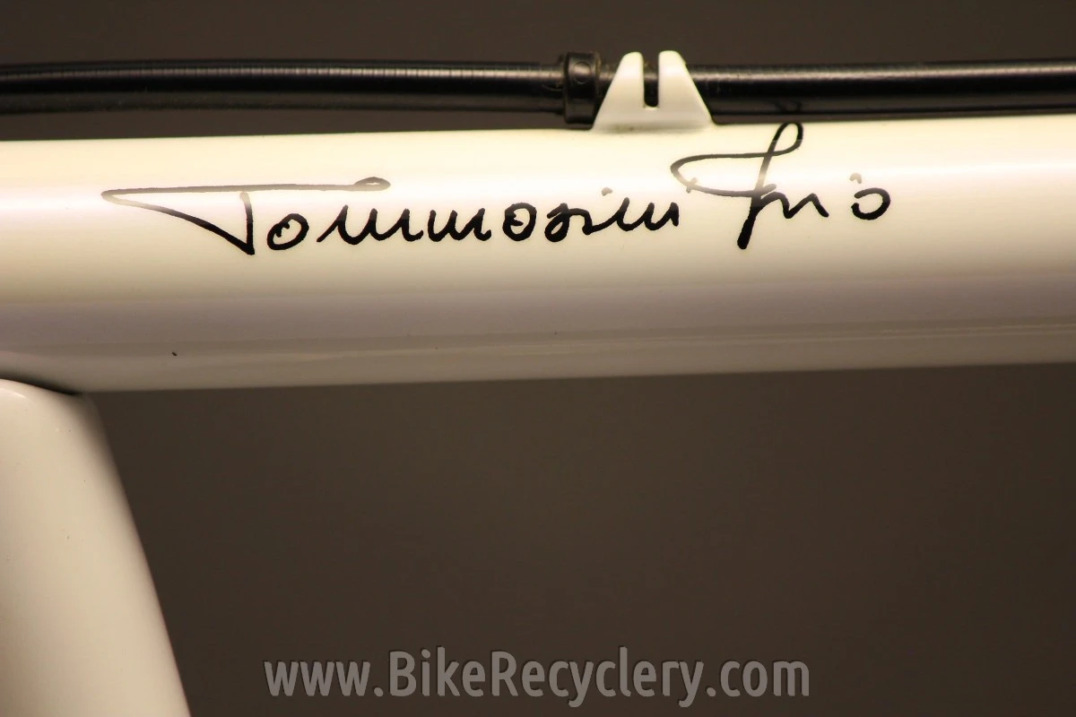 1980 Tommasini Prestige Show Bike: 50cm, FULL Campagnolo Super Record, Restored by Joe Bell, Lots of Pantographing, Racing History