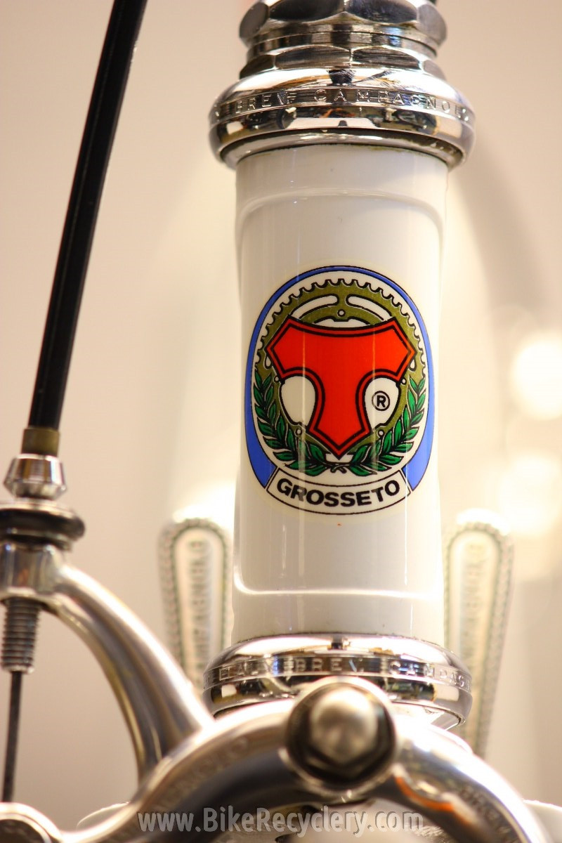 1980 Tommasini Prestige Show Bike: 50cm, FULL Campagnolo Super Record, Restored by Joe Bell, Lots of Pantographing, Racing History