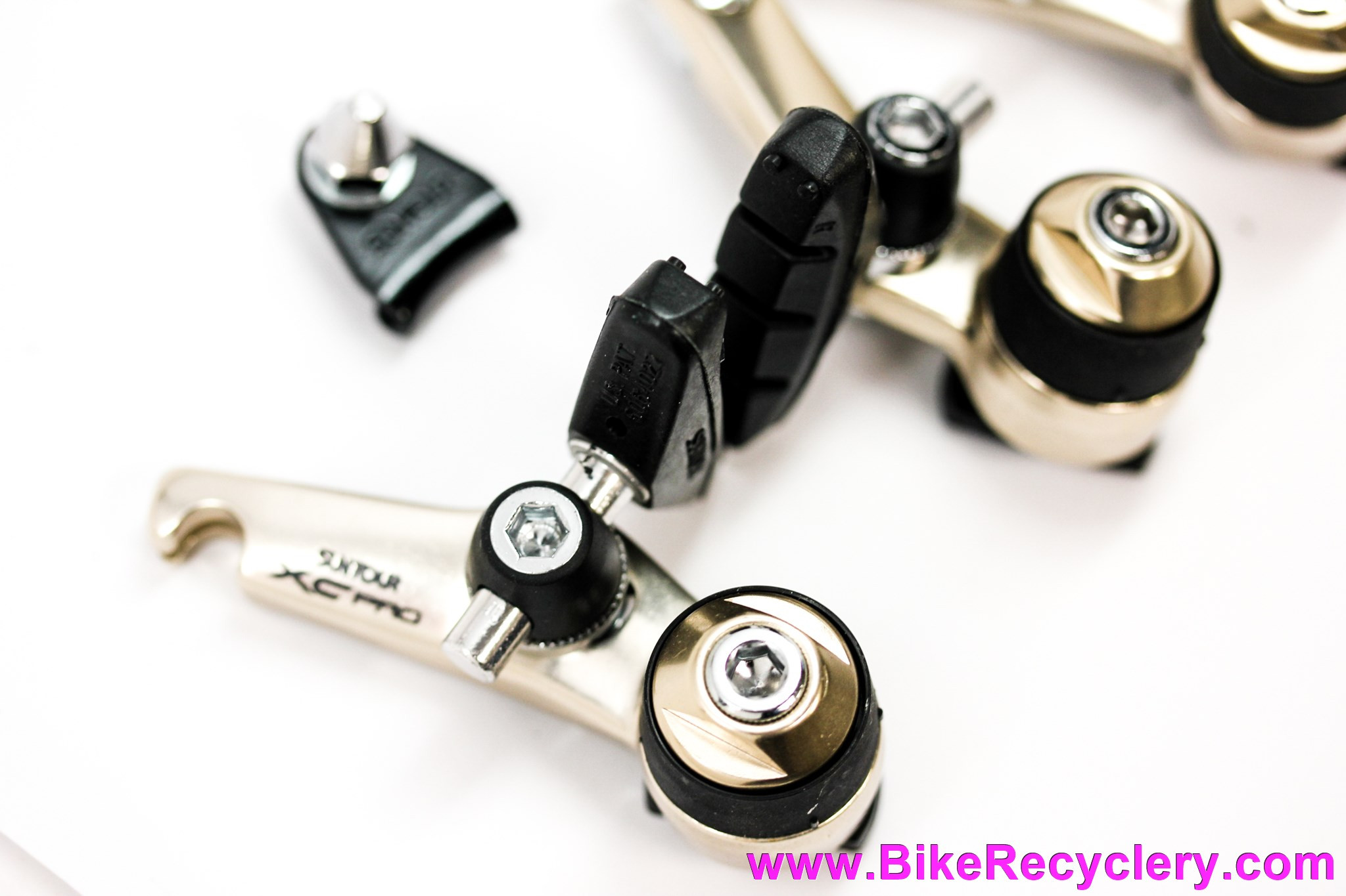 NOS Suntour XC Pro Cantilever Brakeset: Champagne Ti - CT-XP01