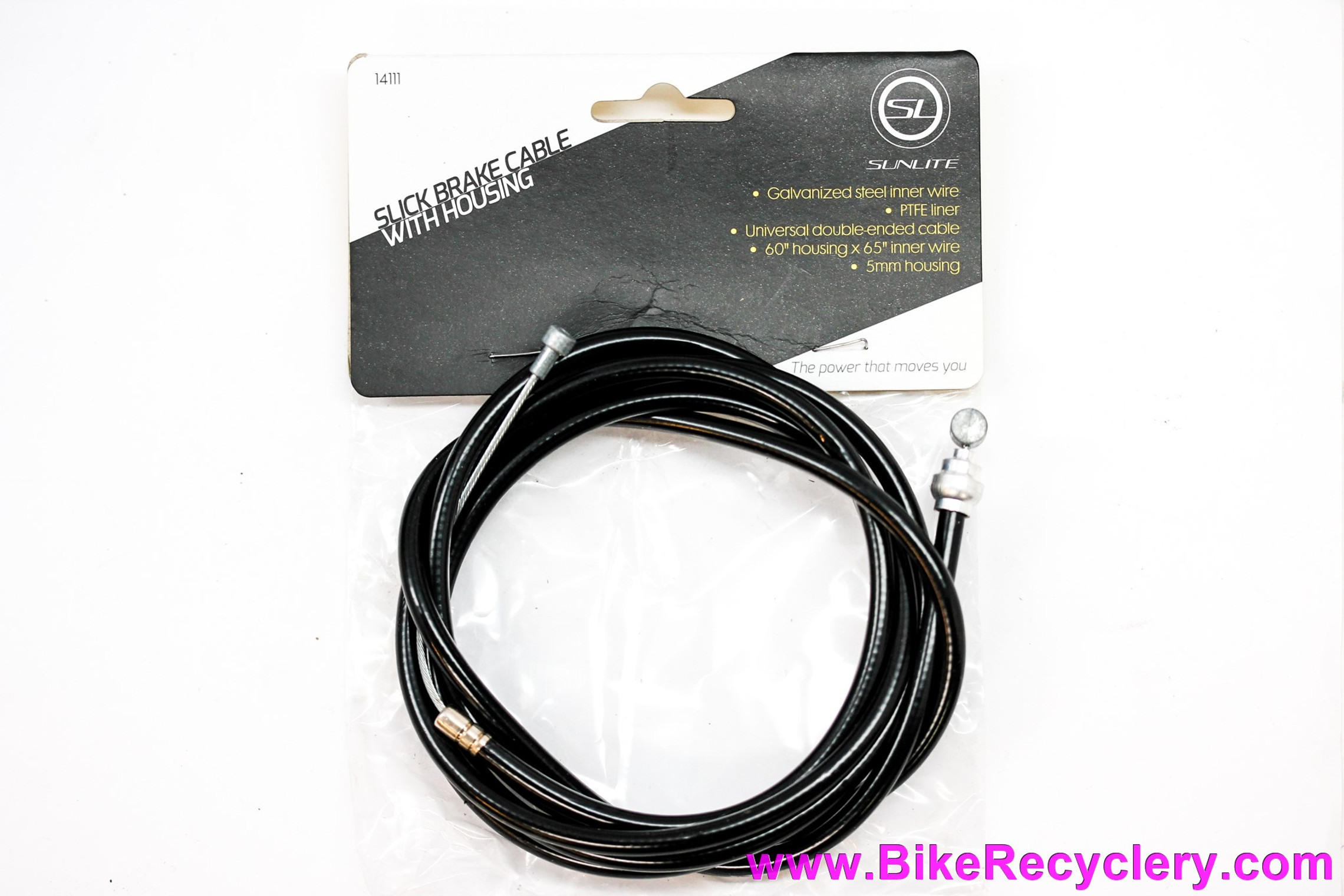 Road/Mountain Brake Cable & Housing: Ferrules & Two End Types (Front or Rear Sold Individually)