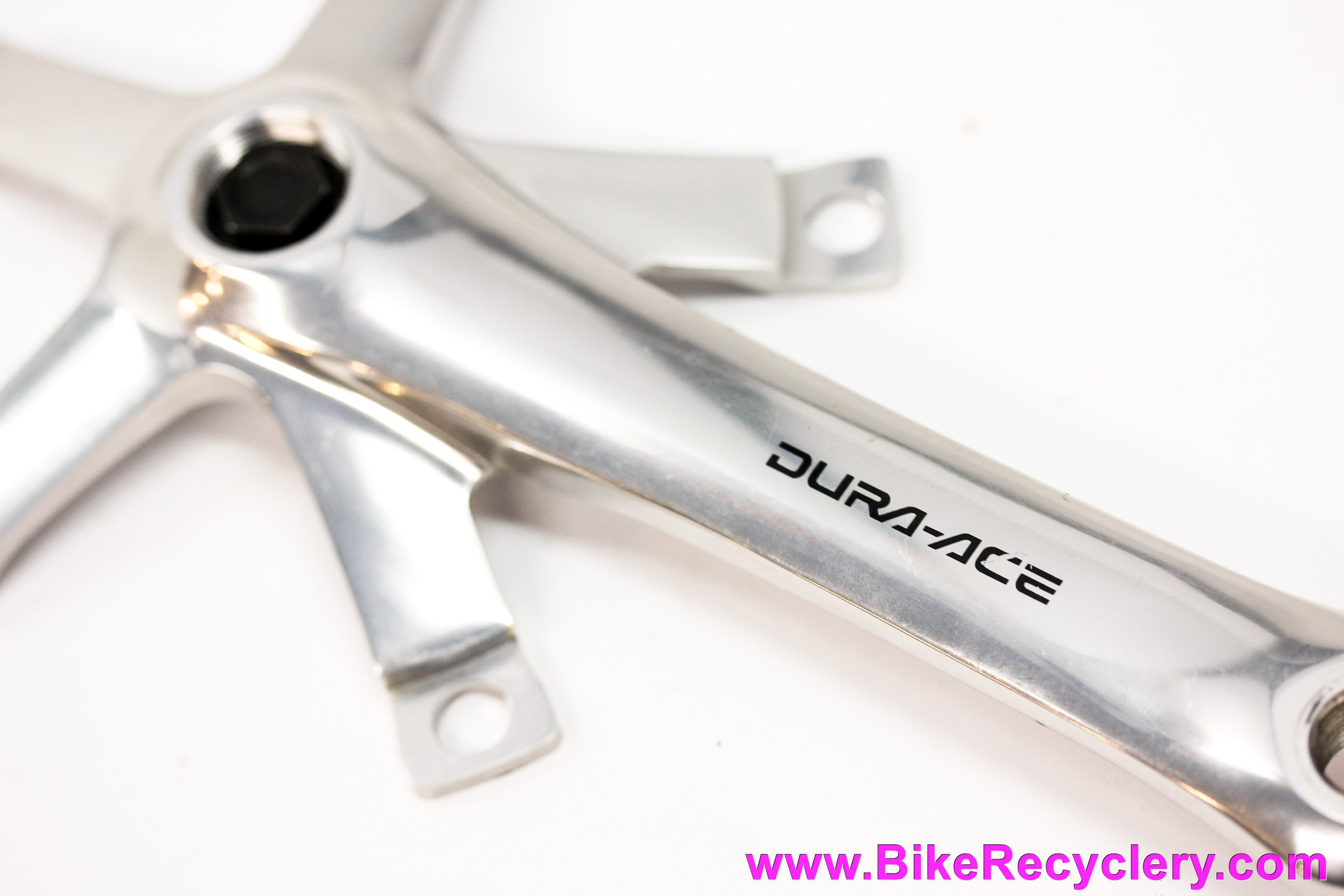 Shimano Dura Ace FC-7600 Track Crank Arms: 165mm x 144mm - Square Taper  (Near Mint+ Low Miles)